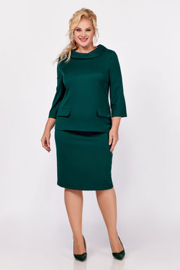 Блуза Swallow 803.2 черный+серебряный узор фото 691