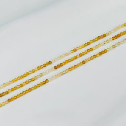 Бусины для украшений из Цитрина (110 бусин) 39 см