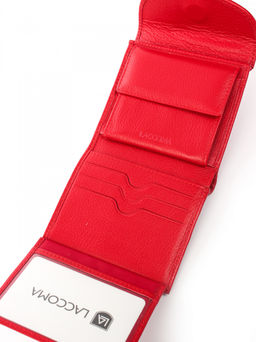 LACCOMA кошелек LA-2075-красный натуральная кожа
