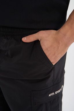 Брюки карго текстильные Черный ANTA SPORTS CLUB Woven Casual Pants фото 8