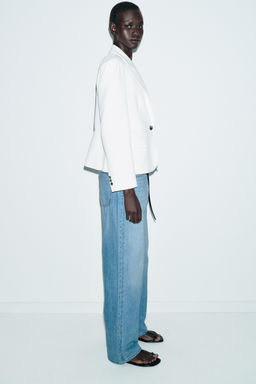 TAILORED BLAZER WITH PRONOUNCED SHOULDERS - Zara фото 5