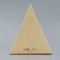 Цена за 10 шт. Коробка для торта с вилкой, кондитерская упаковка «Крафт», 14 х 9 х 12 см