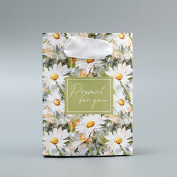 Цена за 4 шт. Пакет подарочный ламинированный, упаковка, Present, 9×12×6.5 см