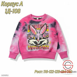 Толстовка с рисунком для девочки - Bruno фото 4