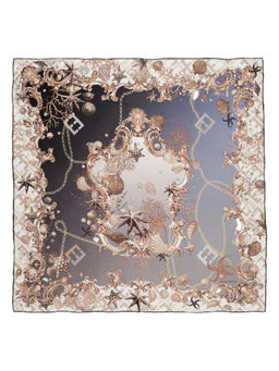 Платок жен. шелк 90х90 E03-8449-19