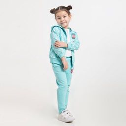 CRB wear/CWKG 62827-49-284 Толстовка для девочки, светло-бирюзовый/Ex.Cherubino  фото 2