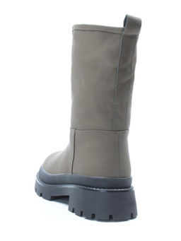 04-C188M Ботинки зимние женские (натуральная кожа (нубук) натуральный мех) - Фабричный китай фото 7