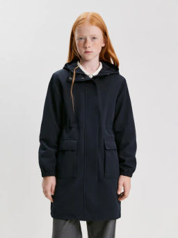 ACOOLA / Плащ детский для девочек Vodorods темно-синий