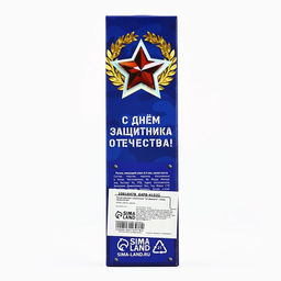 Цена за 12 шт. Ручка шариковая, пластик с колпачком, синяя паста, 0.5 мм 23 февраля - Artfox фото 10
