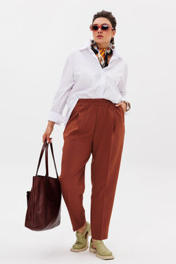 Брюки ANELLI 1384 жженая охра фото 3