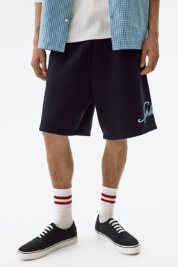 Pantal?n corto en sudadera Relaxed Fit - H&m фото 9