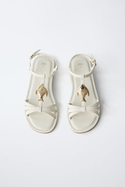 SANDALIA PEZ / Blanco - Zara фото 4