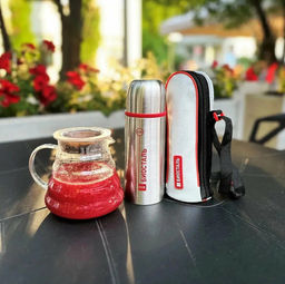 Термос 0,75 л "BIOSTAL" у/г, с чехлом, арт. NX-750В