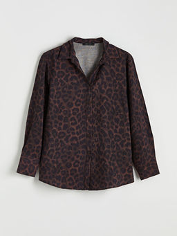 Leopar Desenli Kad?n G?mlek