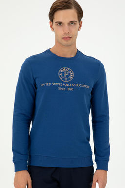 Мужской свитшот цвета индиго Неожиданная скидка в корзине - U.s. polo assn фото 3