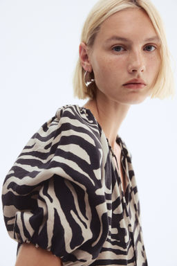 Blusa con mangas globo - H&m фото 7