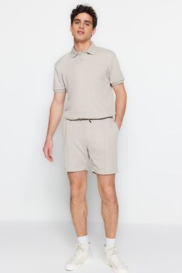 Tas Regular/Normal Kesim Orta Boy Dokulu Lastik Belli Dikis Detayl? Pike Sort TMNSS23SR00042