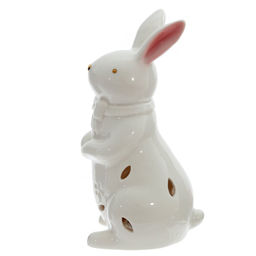 Фигурка декоративная "Заяц" (подсветка, 3xLR44 н/п), L, L7 W8 H15 см