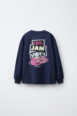 RAISED PRINT T-SHIRT