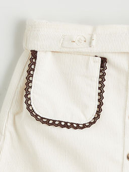 Basic K?z Bebek ?ort Etek ve K?lotlu ?orap 2li