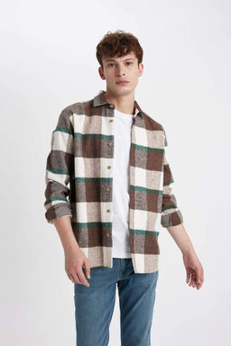 Рубашка Lumberjack с длинным рукавом в клетку обычного кроя