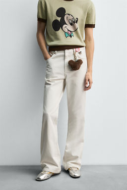 FLARE FIT JEANS HARRY LAMBERT FOR ZARA X DISNEY  фото 2