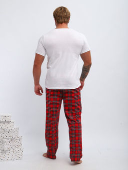 Пижама мужская, модель 218, трикотаж (46 размер, Новый год) - Ивановотекстиль фото 9