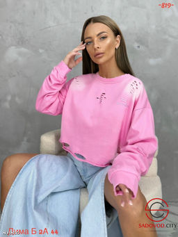 кофта женская с рваным эффектом - Bruno фото 5