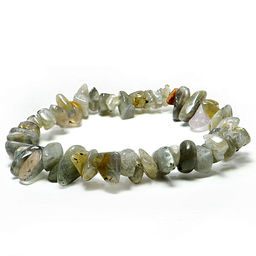 Браслет из камня Лабрадор оберег для карьерного роста