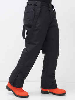 Горнолыжный костюм анорак мужской зимний черного цвета 389Ch - Leifensh фото 33