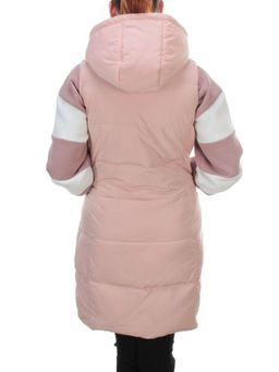 M21-01 PINK POWDER Длинный жилет без рукавов (холоффайбер) - Фабричный китай фото 6