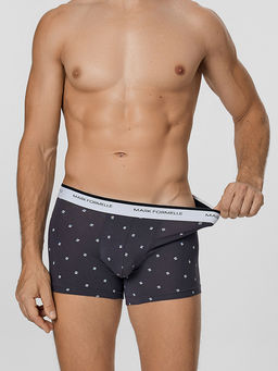 Трусы боксеры мужские серые в наборе, 2 шт