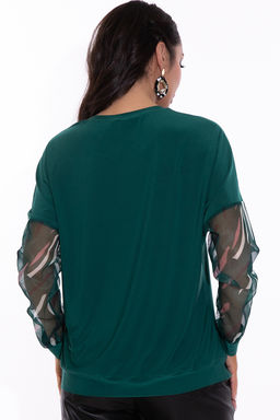 Свитшот (изумруд) - Эльза фото 4