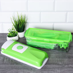 Овощерезка с 7 насадками держателем и овощечисткой 26х10см/ LYM-443 /уп 24/609198 - Галеонтрейд фото 3