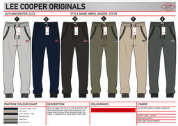 Брюки спортивные MENS STEVE FLEECE JOGGERS / Lee Cooper  фото 6