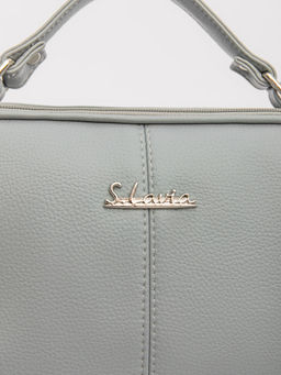 Серо-голубой саквояж S.Lavia  фото 18