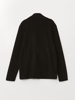 Dik Yaka Uzun Kollu Polar Erkek Fermuarl? Sweatshirt - Waikiki фото 2