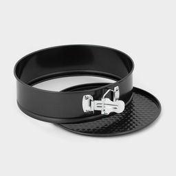 Форма для выпечки Доляна «Элин. Круг», d=22 см, разъёмная, антипригарное покрытие, чёрная