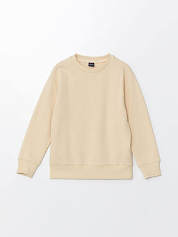 Bisiklet Yaka Erkek ?ocuk Sweatshirt