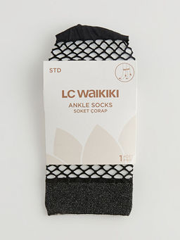 Simli File Kad?n Soket ?orap