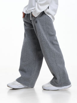 Брюки для мальчика 22-2079 т.серый меланж