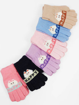 Перчатки детские Kim Lin - Соль&перец фото 7