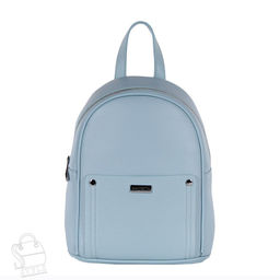 Рюкзак женский кожаный 99470 l.blue Velina Fabbiano-Safenta/30  в Новосибирске
