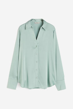 Blusa con escote de pico - H&m фото 5