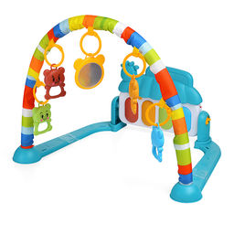 Коврик развивающий "Праздник у зверят" в коробке