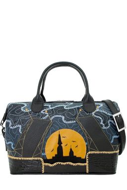 Сумка с аппликацией ДС-195-190 черный