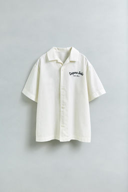 TEXT BOWLING SHIRT - Zara фото 5