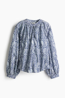 Blusa con cuello mao - H&m фото 2