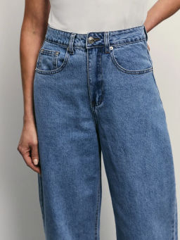 Джинсы barrel с высокой посадкой / Zarina  фото 5