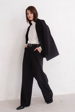 11366 Костюм брючный чёрный - Martichelli фото 6